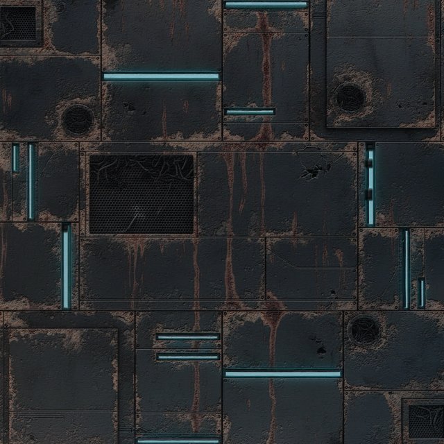 Wall 04 — damaged
